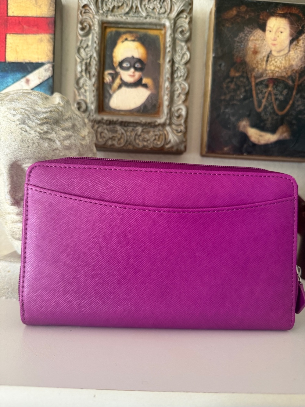 Filofax Saffiano Compact Zip Organiser Planner